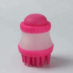 Masszírozó kutyasampon adagoló - Pink