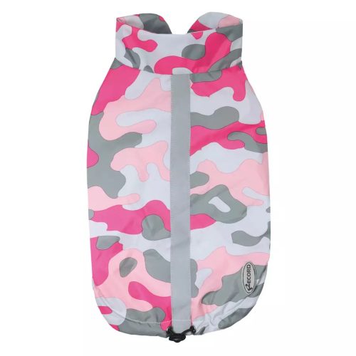 Vízhatlan Kutyakabát - Esőkabát Kutyáknak - 3XL, Pink Terepmintás