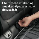 Hátsó Ülésvédő Huzat Kutyáknak Autóba - Szürke - 147-137 cm