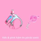 Hám & Póráz Szett - Piros, L
