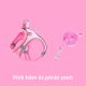 Hám & Póráz Szett - Pink, XS