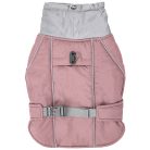 Vízálló Kutyakabát Fényvisszaverővel - L, Pink
