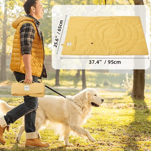 Hordozható Vízhatlan Kutyaágy 65*95 cm - Kék