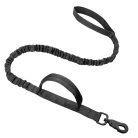 Bungee kutyapóráz duplafogantyúval - 96-140 cm - Zöld