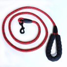 Kutyapóráz -fényvisszaverős - 150 cm - Piros